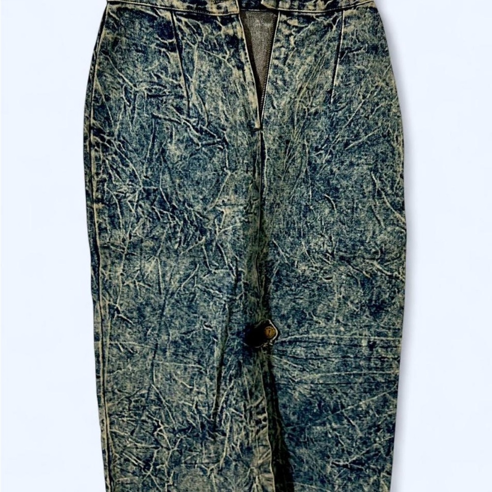 Denim Maxi Skirt